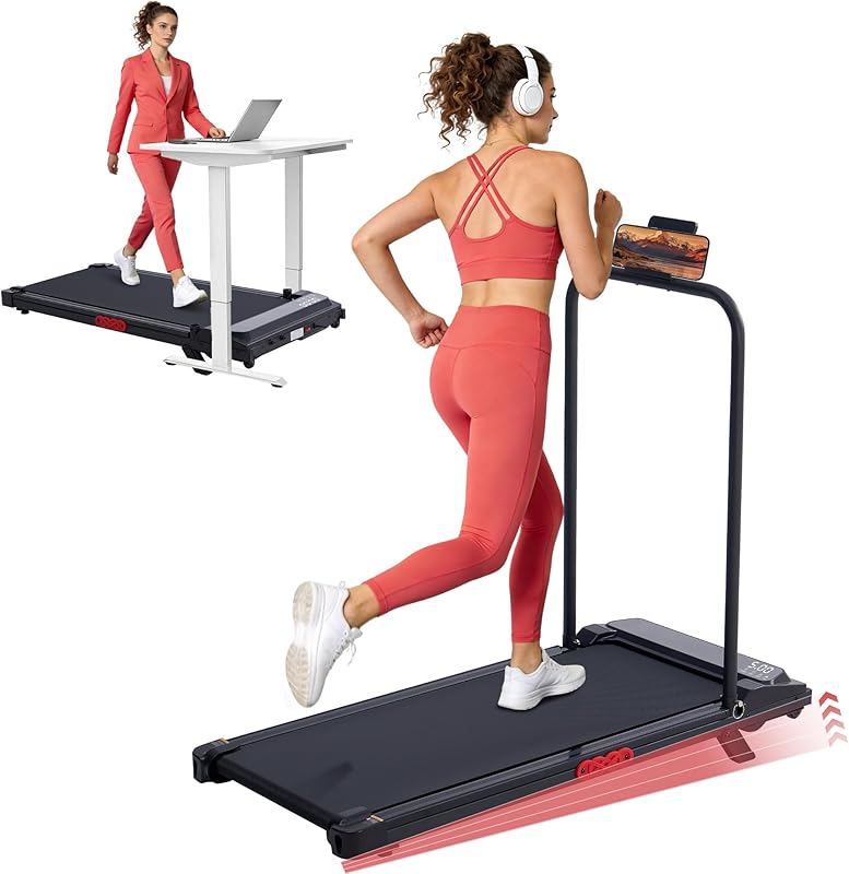MCRG Treadmill Portable 0-6-7-6MPH Treadmills